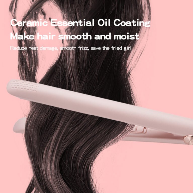 electric hair brush straightener